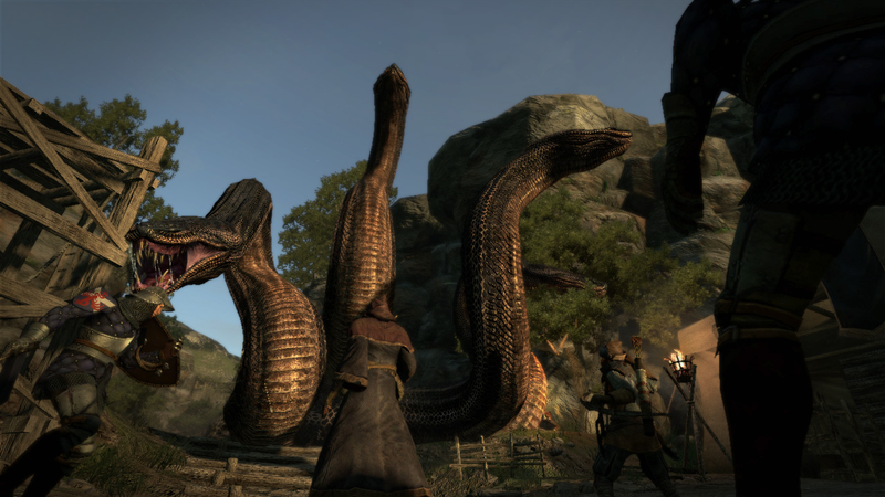 Illustration for article titled New Dragon's Dogma Screens Slither Out